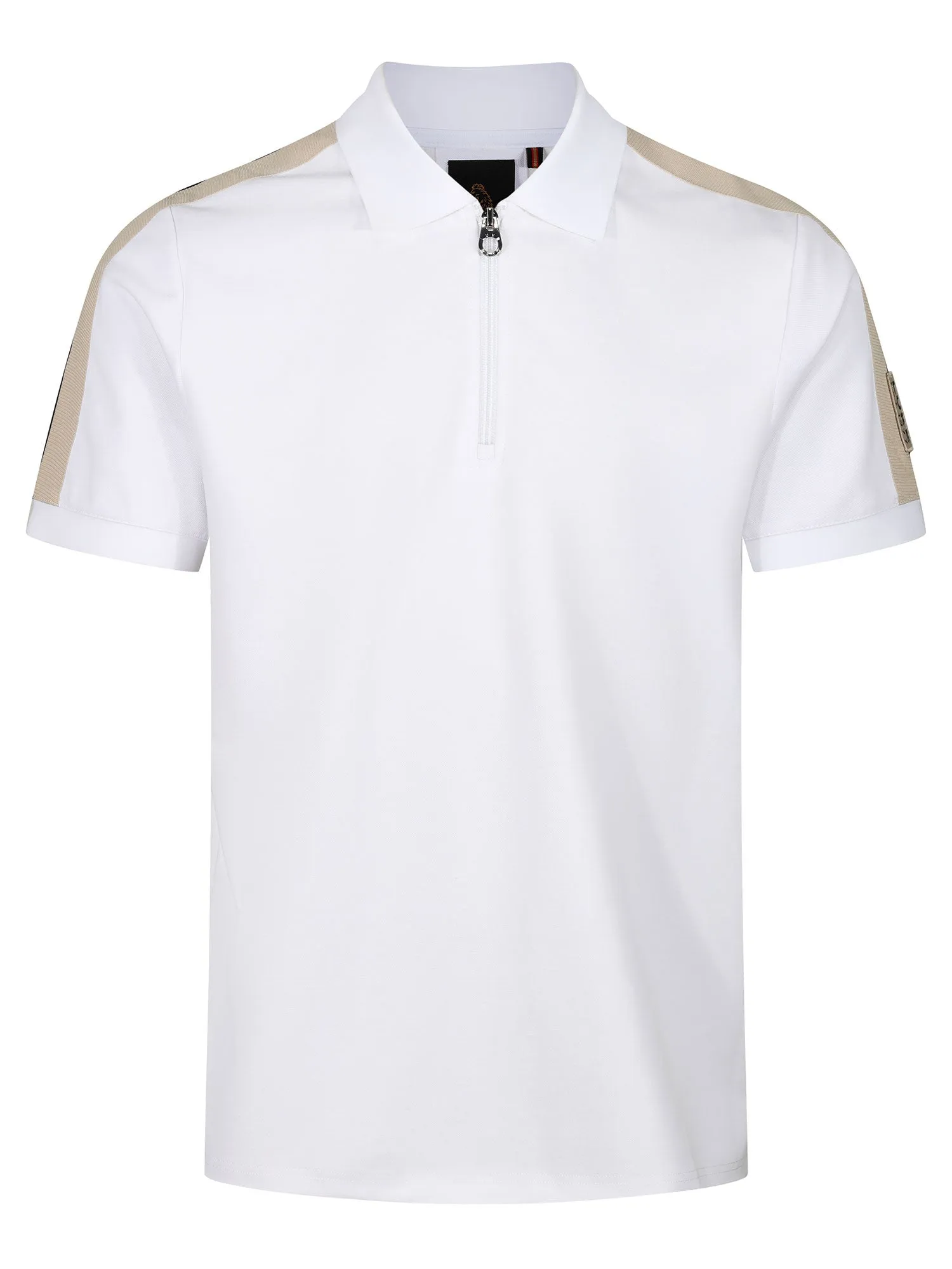CALTECH TRIM TAPE ZIP POLO sold by Luke 1977 product image thumbnail 3