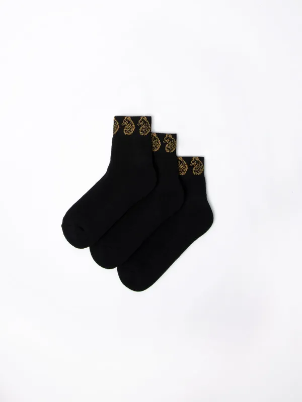 ZALE ANKLE SOCKS 3 PACK sold by Luke 1977