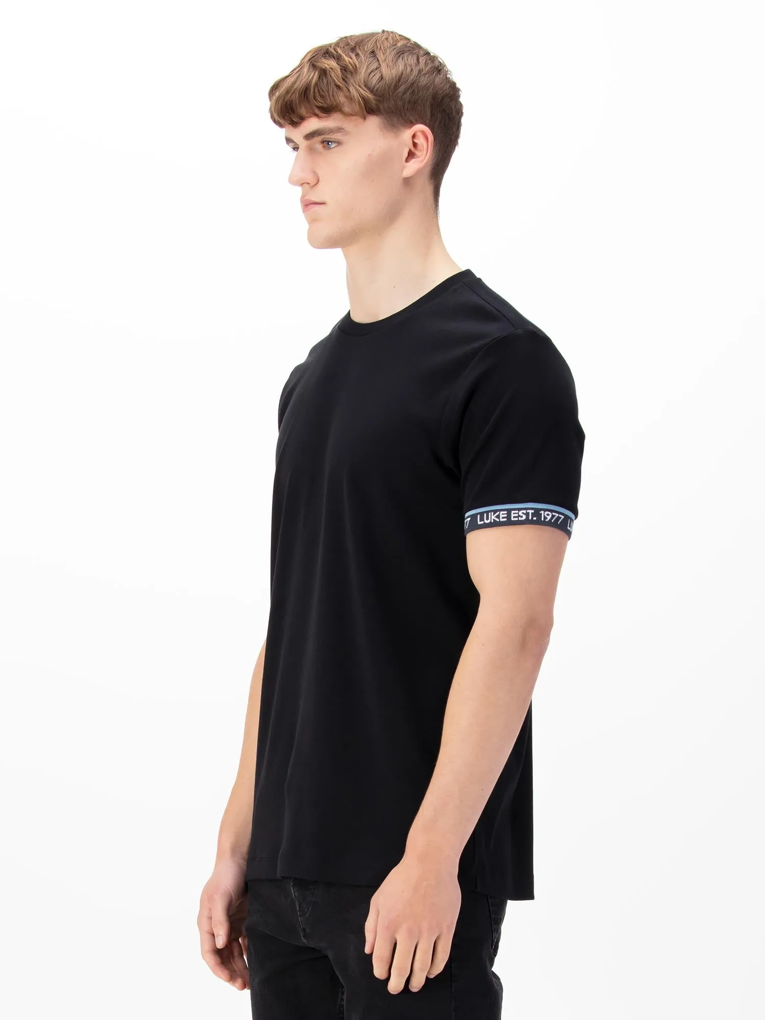 NELSON CONTRAST CUFF T-SHIRT sold by Luke 1977 product image thumbnail 2