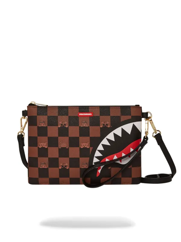 SPRAYGROUND THE HIDEOUT CROSSOVER CLUTCH sold by Luke 1977