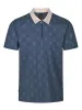 HENDERSON OVERPRINT ZIP NECK POLO sold by Luke 1977