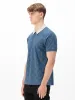 HENDERSON OVERPRINT ZIP NECK POLO sold by Luke 1977
