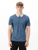HENDERSON OVERPRINT ZIP NECK POLO sold by Luke 1977