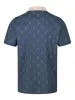 HENDERSON OVERPRINT ZIP NECK POLO sold by Luke 1977
