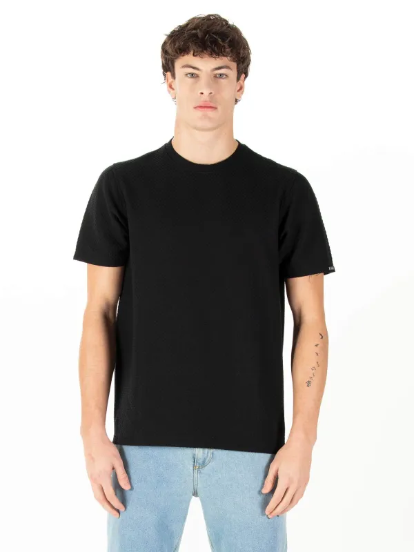 ALBORAN TEXTURED T-SHIRT sold by Luke 1977