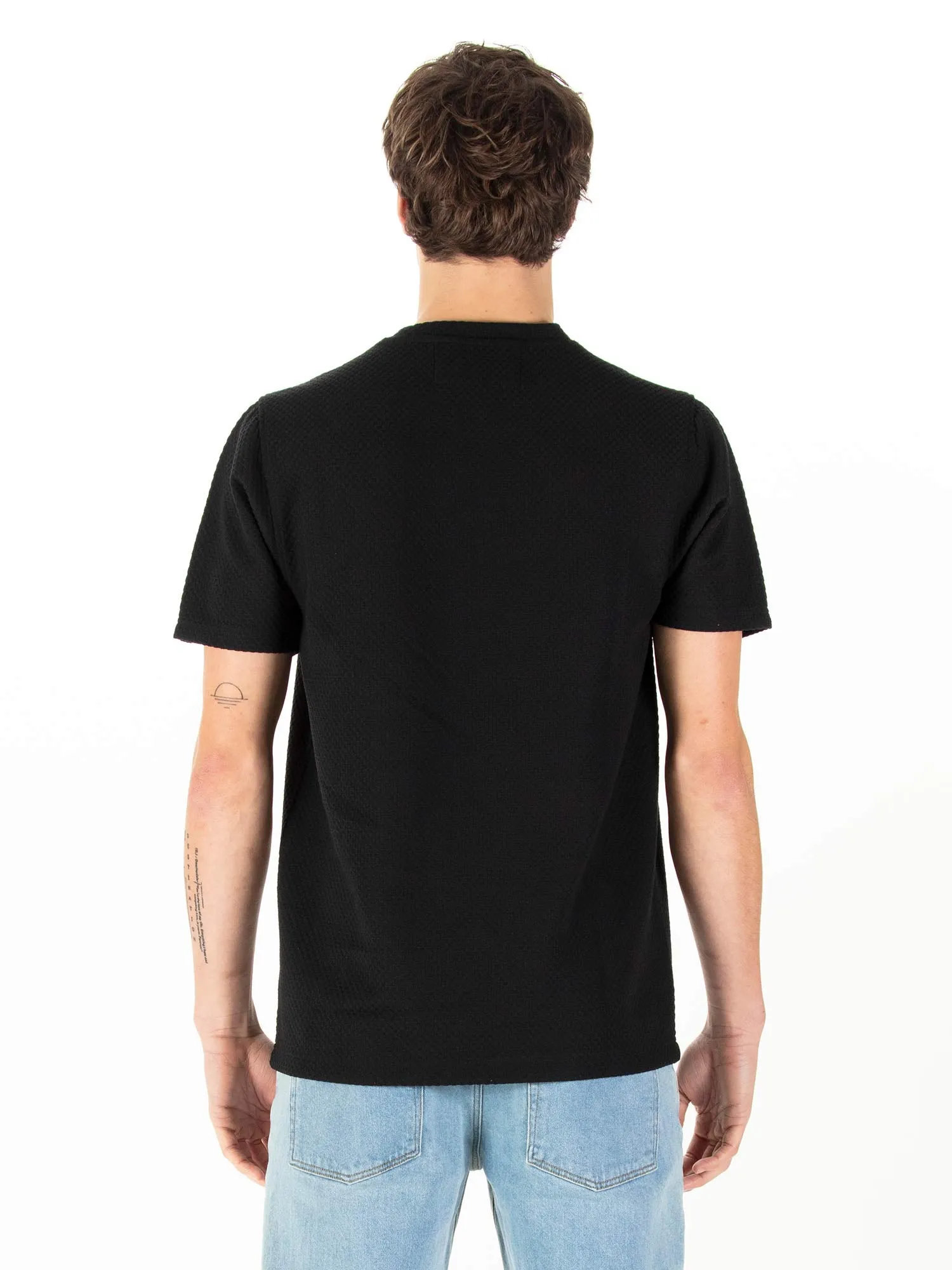 ALBORAN TEXTURED T-SHIRT sold by Luke 1977 product image thumbnail 4