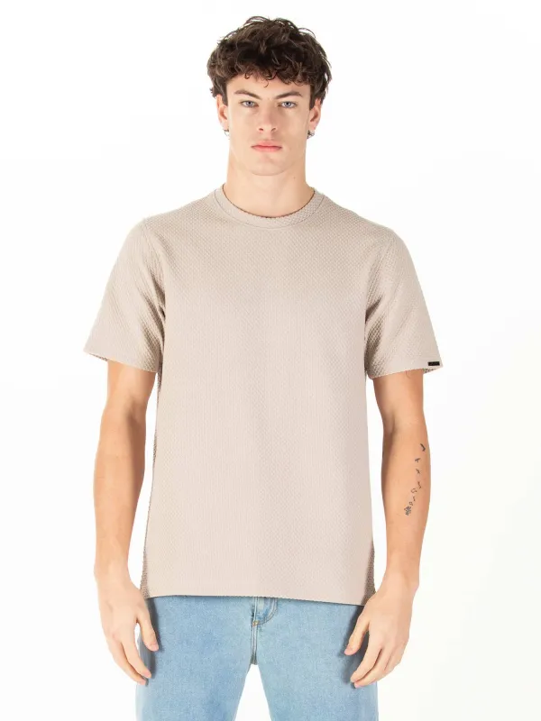 ALBORAN TEXTURED T-SHIRT sold by Luke 1977