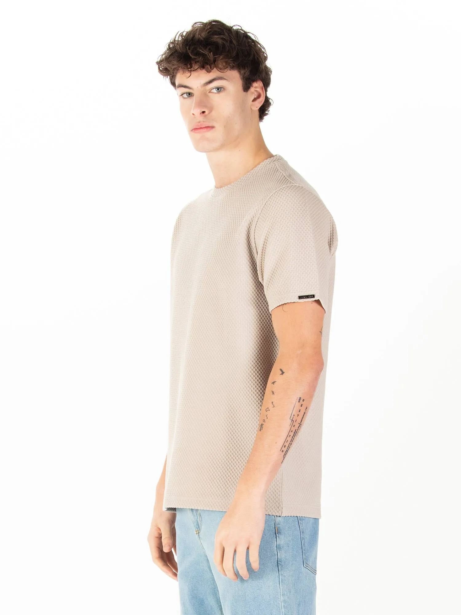 ALBORAN TEXTURED T-SHIRT sold by Luke 1977 product image thumbnail 5