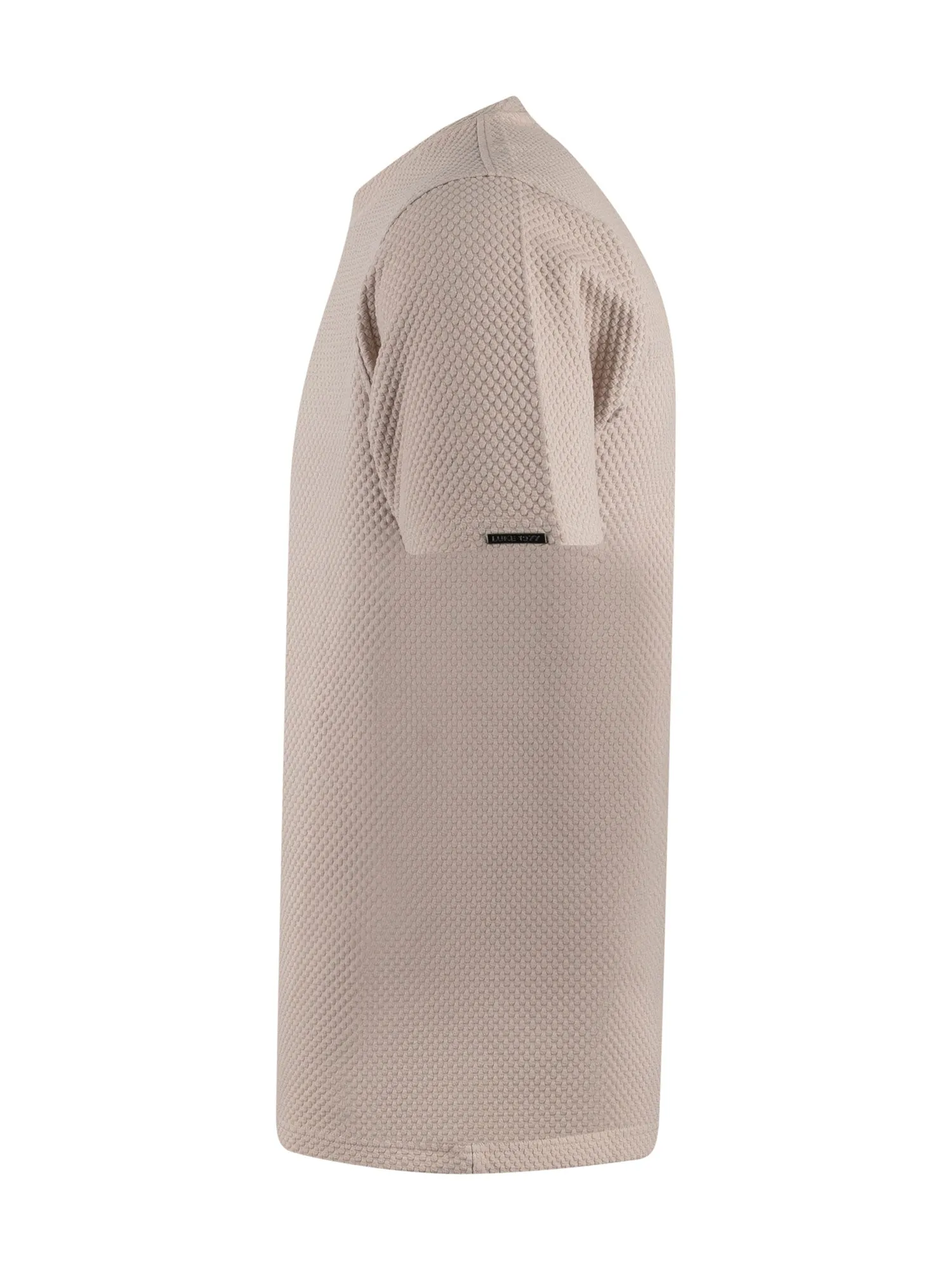 ALBORAN TEXTURED T-SHIRT sold by Luke 1977 product image thumbnail 3