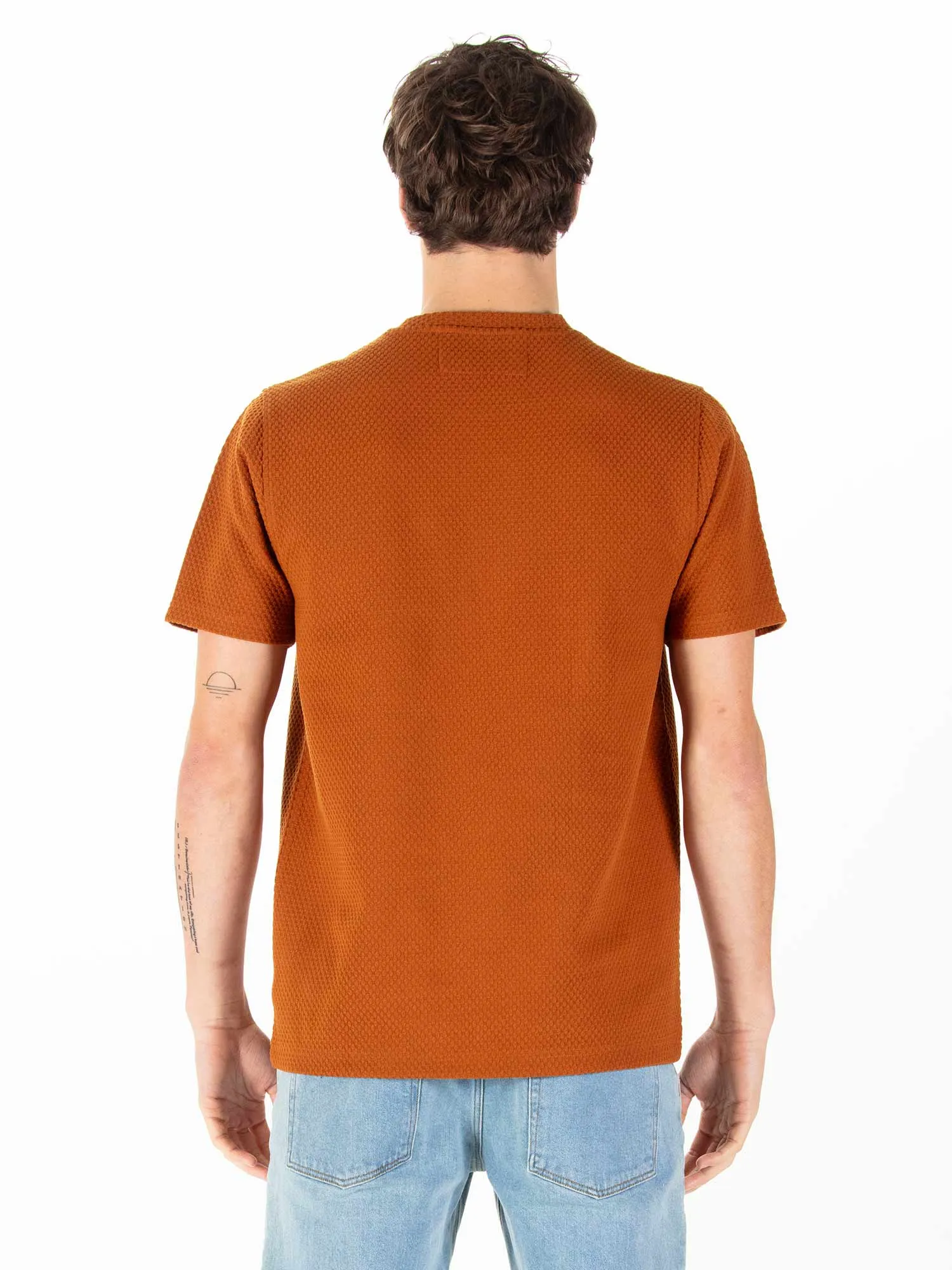 ALBORAN TEXTURED T-SHIRT sold by Luke 1977 product image thumbnail 4