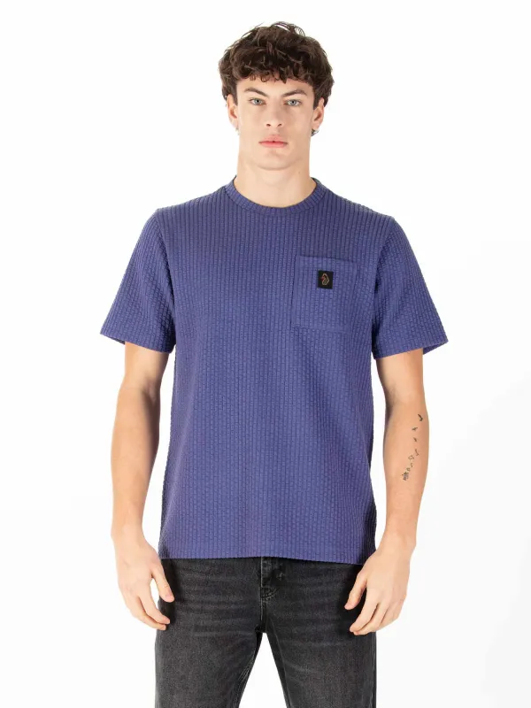 ESTELI JACQUARD POCKET T-SHIRT sold by Luke 1977