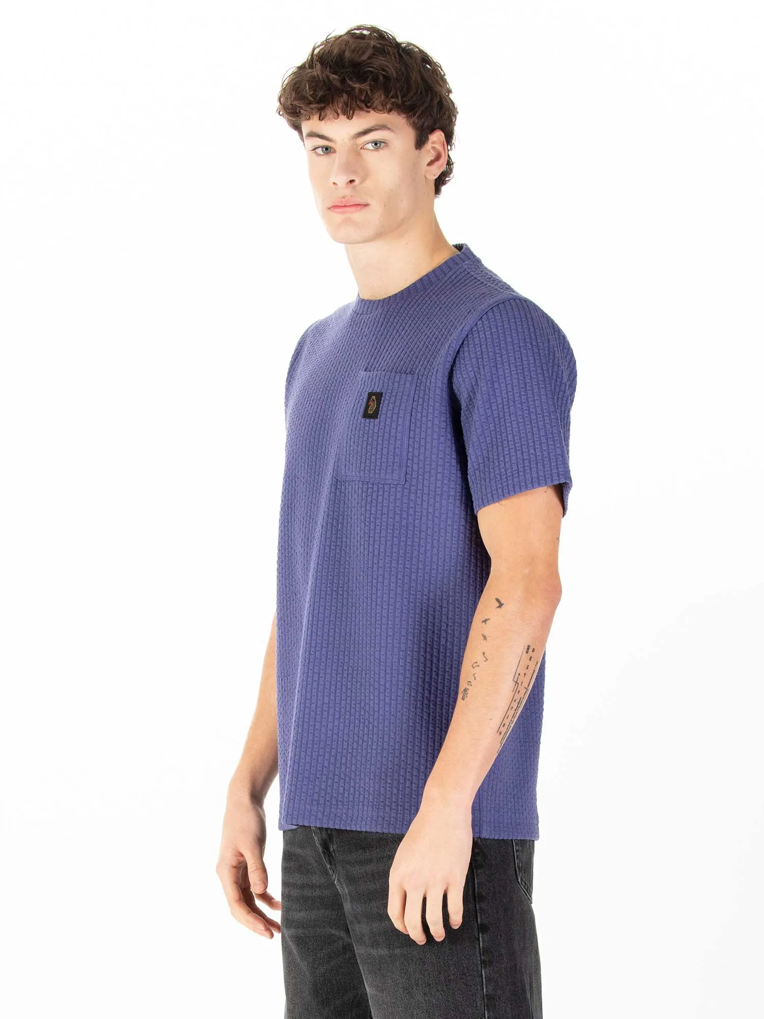 ESTELI JACQUARD POCKET T-SHIRT sold by Luke 1977 product image thumbnail 3