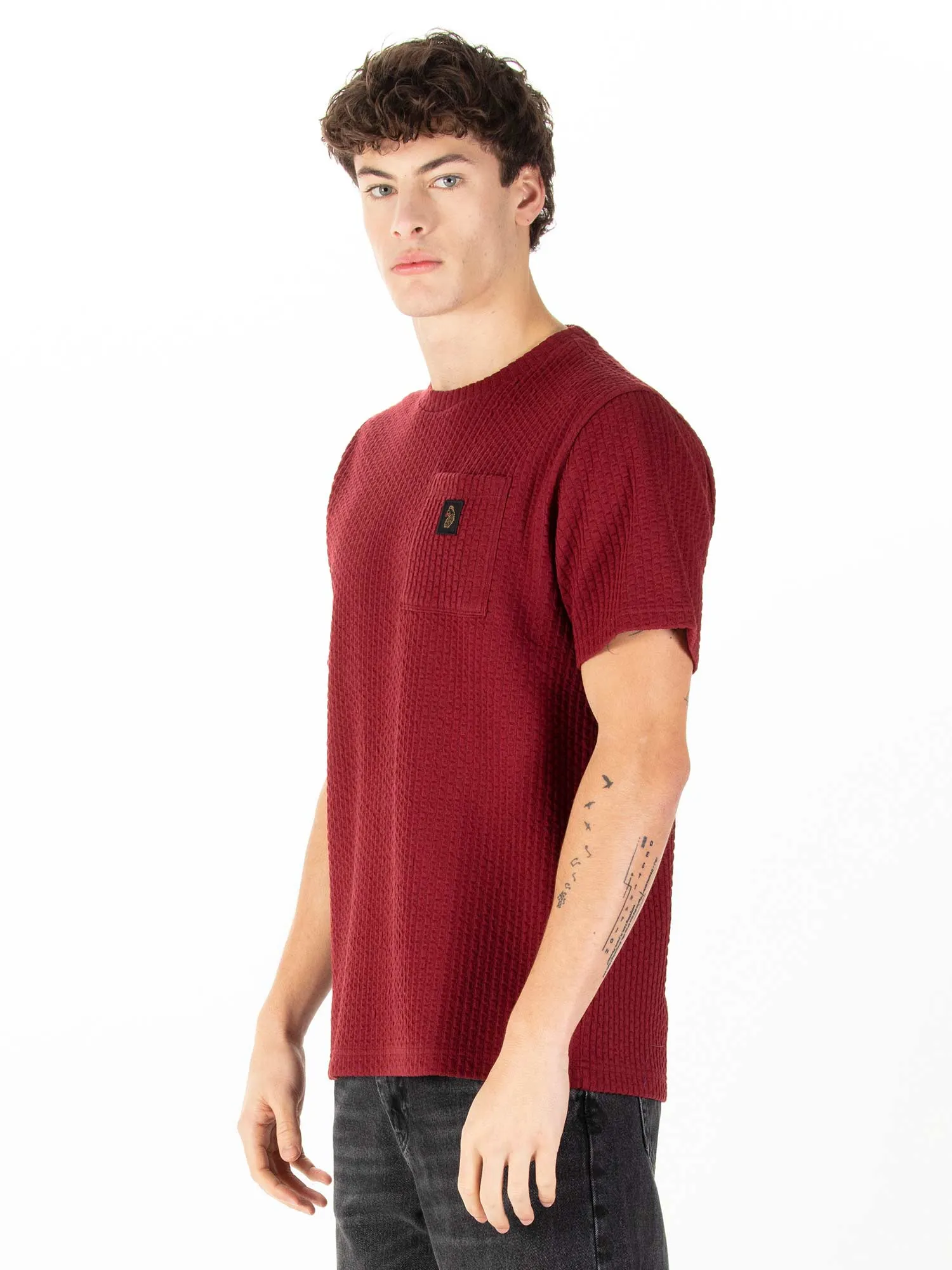 ESTELI JACQUARD POCKET T-SHIRT sold by Luke 1977 product image thumbnail 3