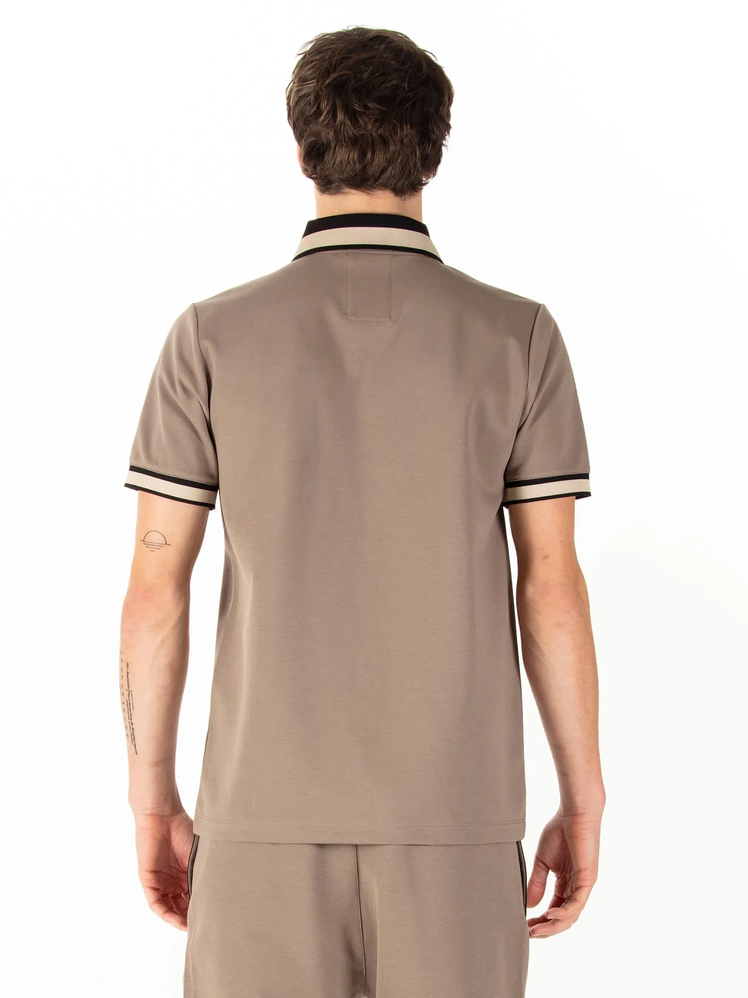 MAKATI HONEYCOMB TEXTURED POLO sold by Luke 1977 product image thumbnail 4