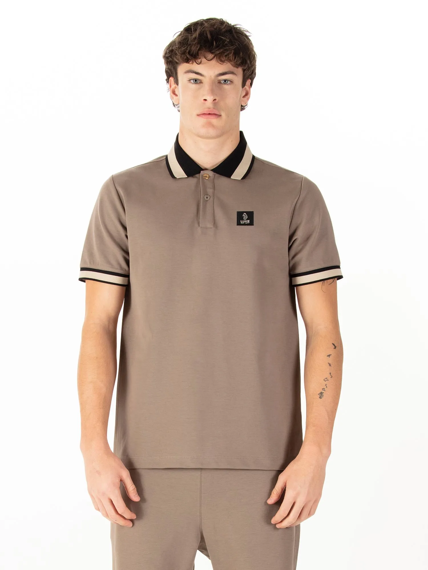 MAKATI HONEYCOMB TEXTURED POLO sold by Luke 1977