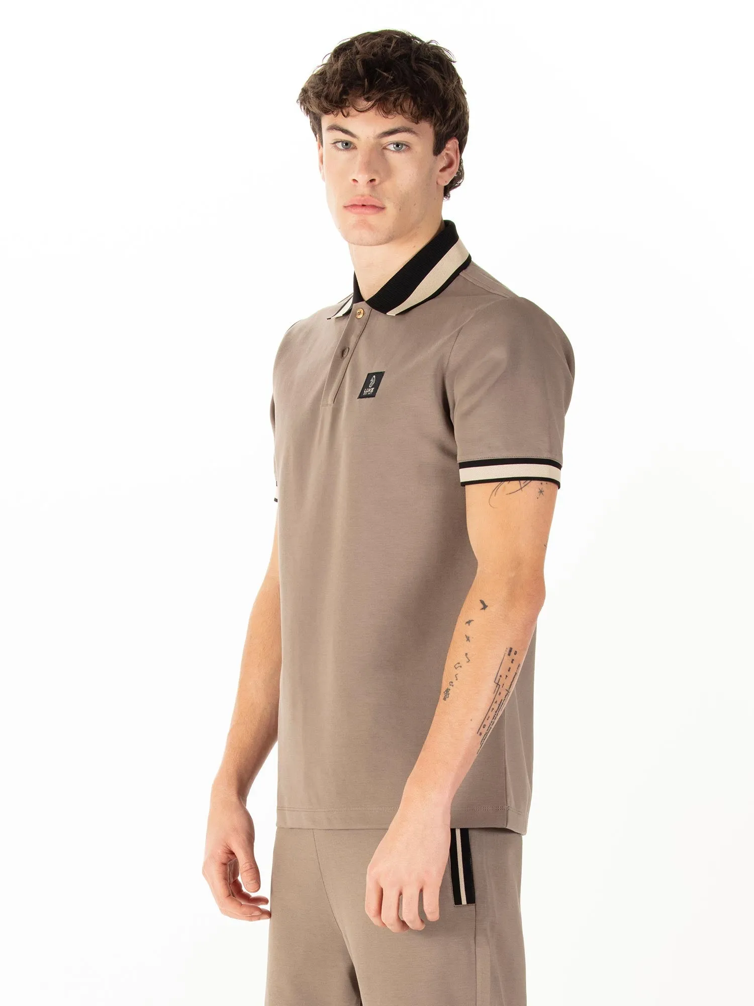MAKATI HONEYCOMB TEXTURED POLO sold by Luke 1977 product image thumbnail 3