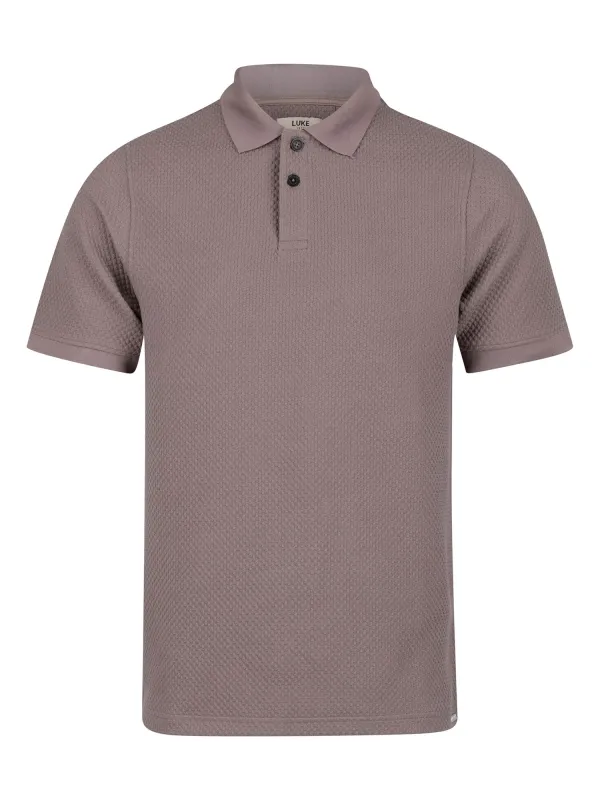 IZALCO WAFFLE JACQUARD TEXTURED POLO sold by Luke 1977