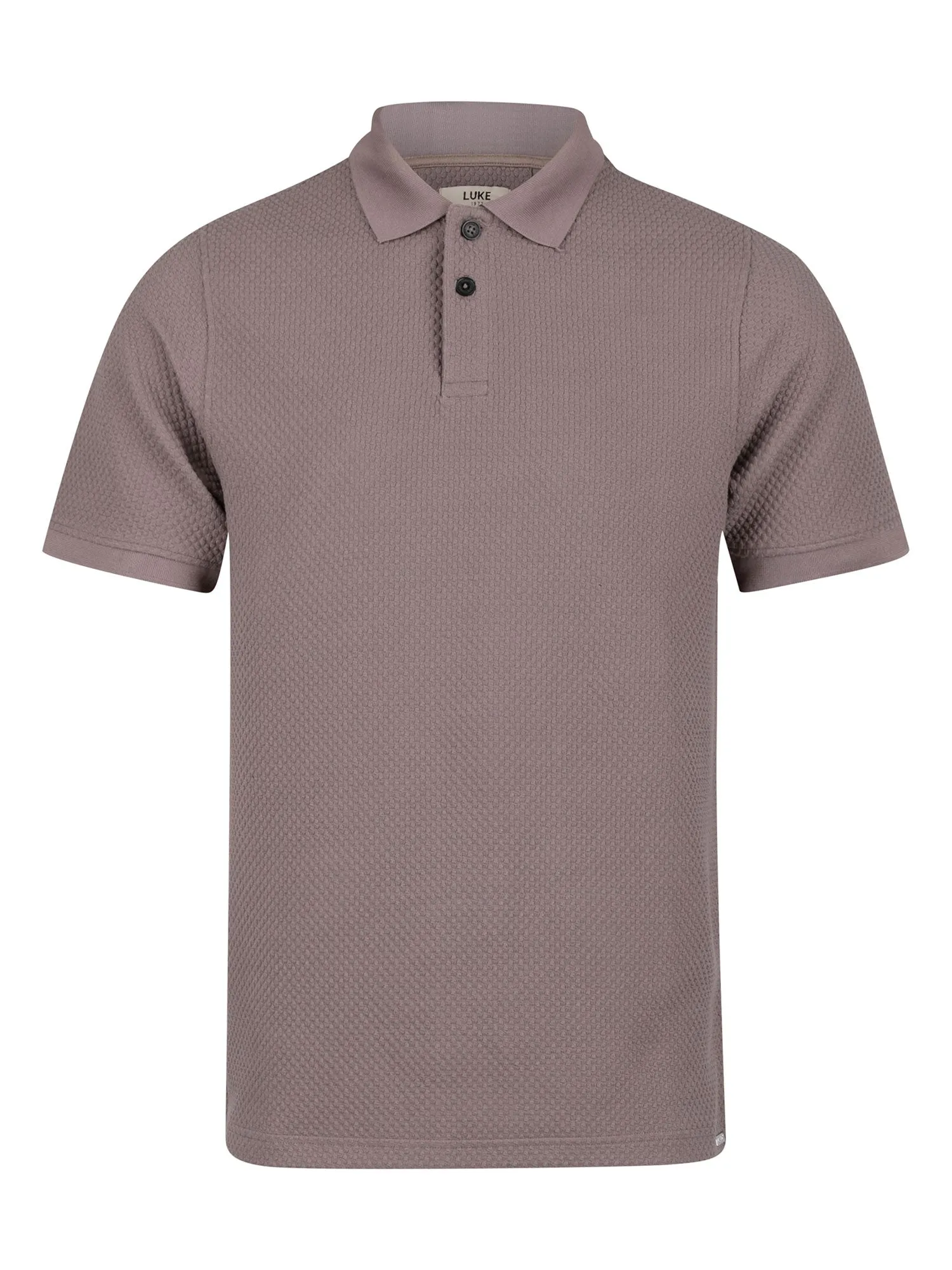 IZALCO WAFFLE JACQUARD TEXTURED POLO sold by Luke 1977