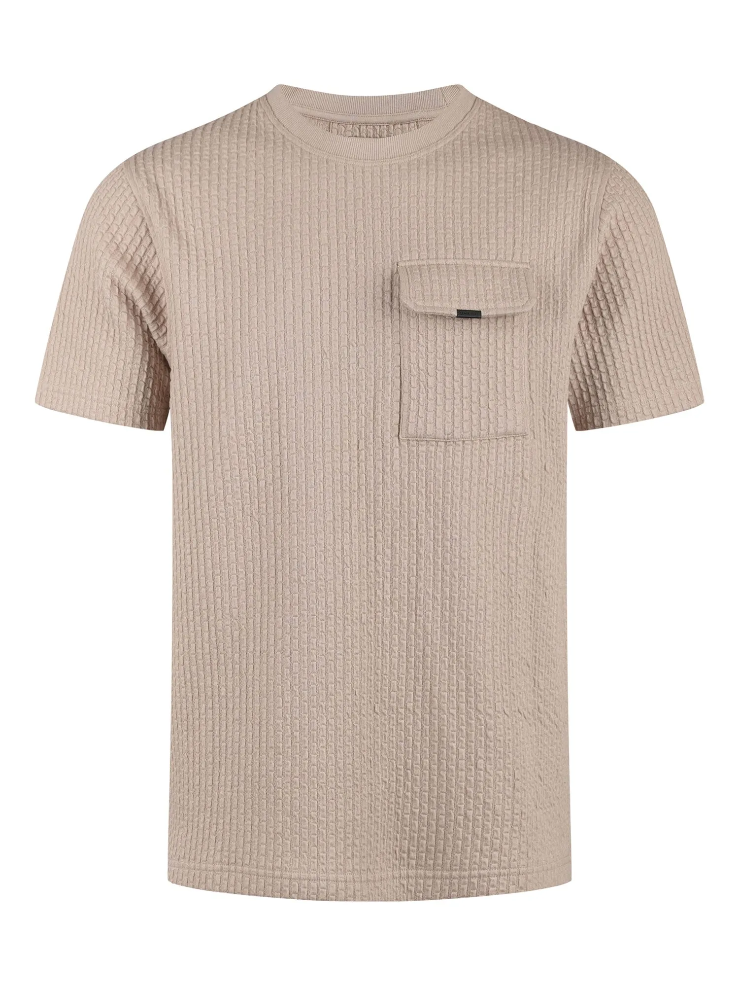 WAFFLE DOWN REGULAR FIT T-SHIRT sold by Luke 1977 product image thumbnail 2