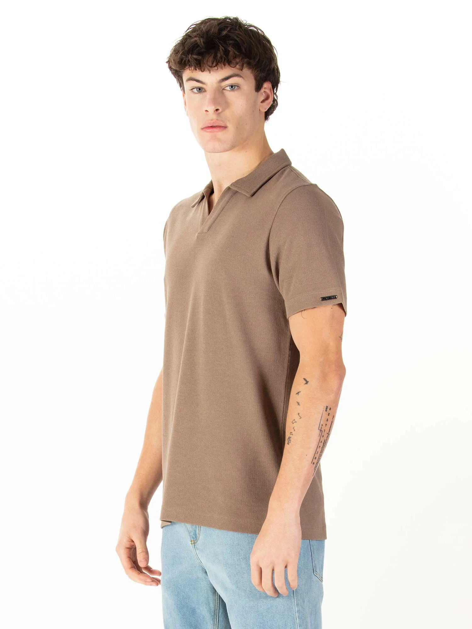 MASAYA TEXTURED POLO sold by Luke 1977 product image thumbnail 3