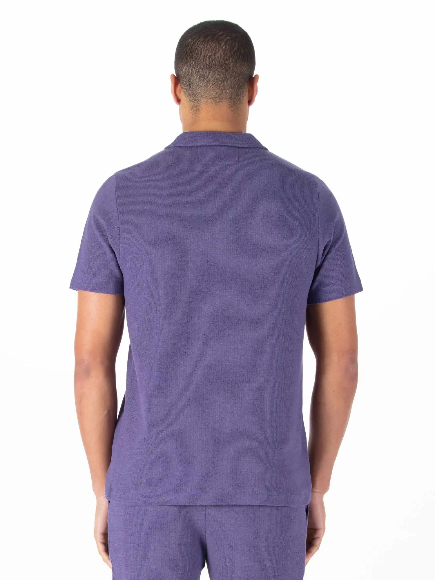 MASAYA BUTTONLESS TEXTURED POLO sold by Luke 1977 product image thumbnail 4