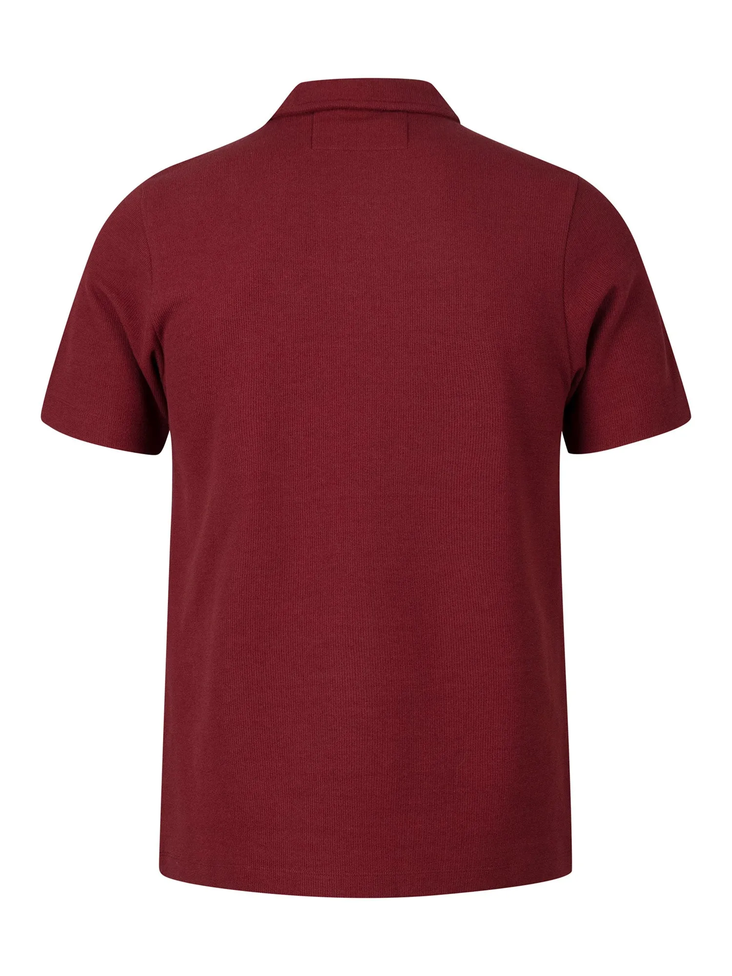 FUEGO TEXTURED WAFFLE POLO sold by Luke 1977 product image thumbnail 5