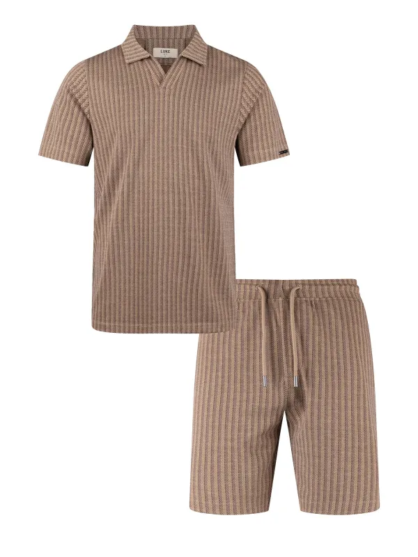 MASAYA TEXTURED SHORT SET sold by Luke 1977