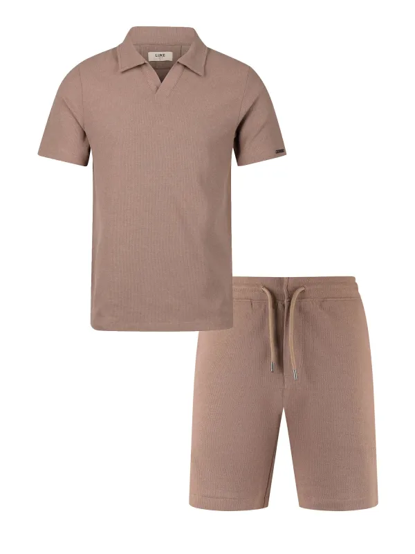 MASAYA TEXTURED SHORT SET sold by Luke 1977