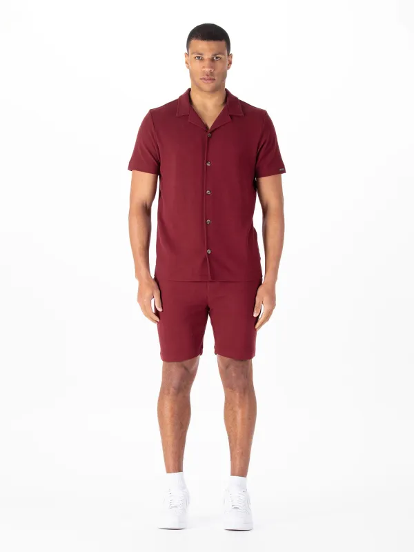 PACAYA WAFFLE TEXTURED SHORT SET sold by Luke 1977