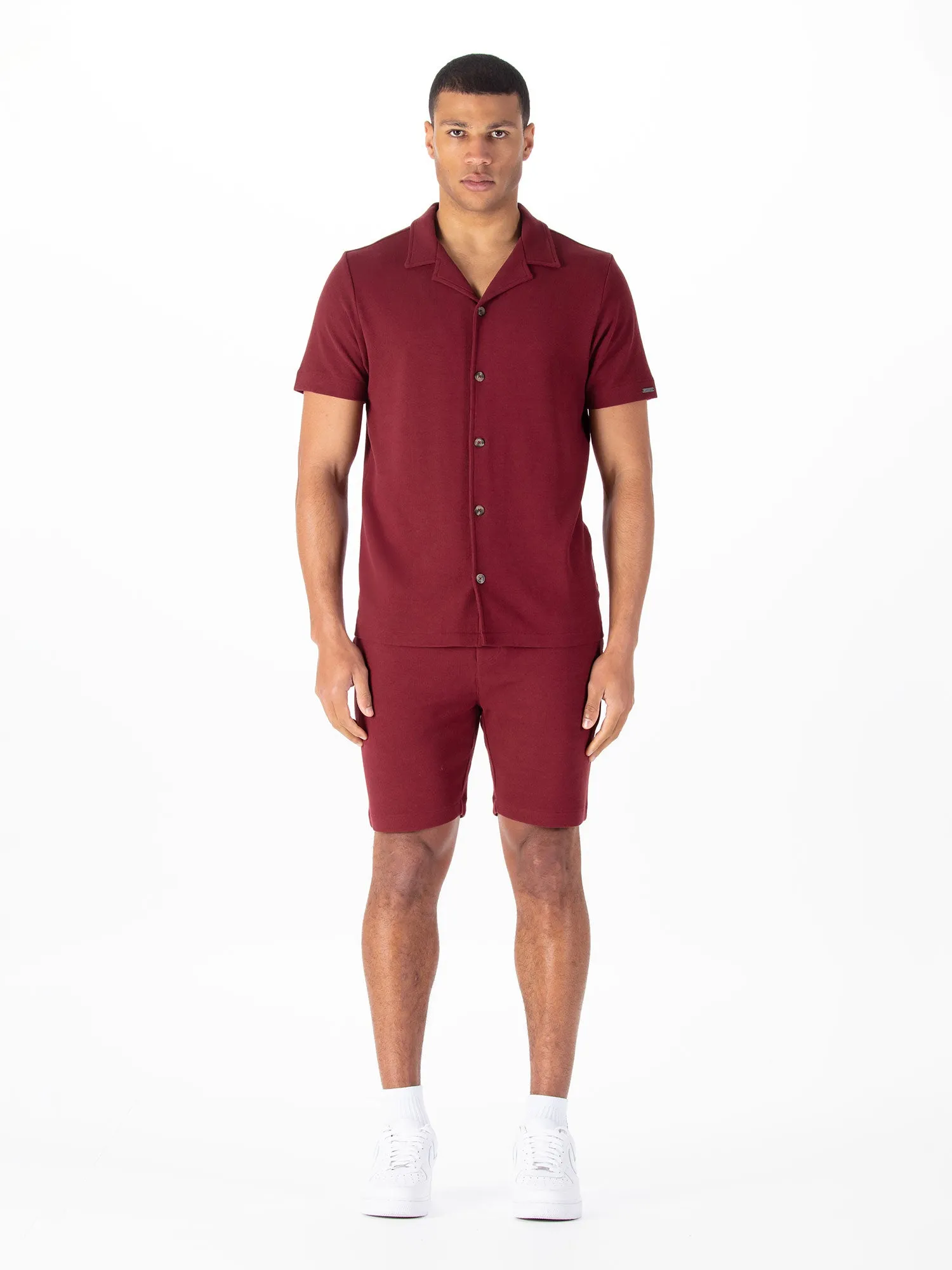 PACAYA WAFFLE TEXTURED SHORT SET sold by Luke 1977