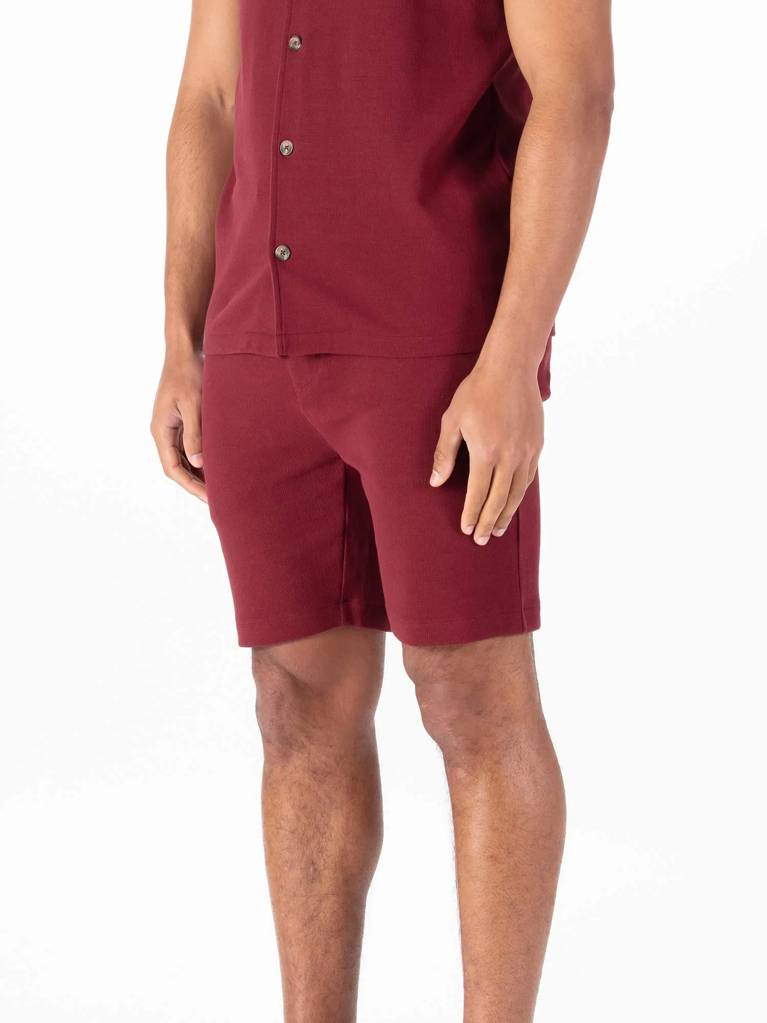 MADERAS WAFFLE TEXTURED SHORT SET sold by Luke 1977 product image thumbnail 5