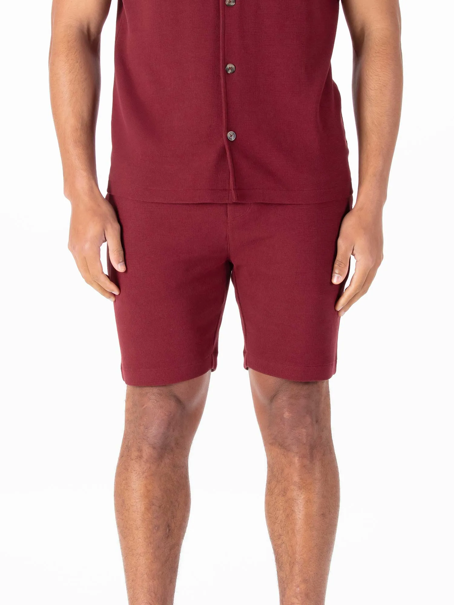 MADERAS WAFFLE TEXTURED SHORT SET sold by Luke 1977 product image thumbnail 3