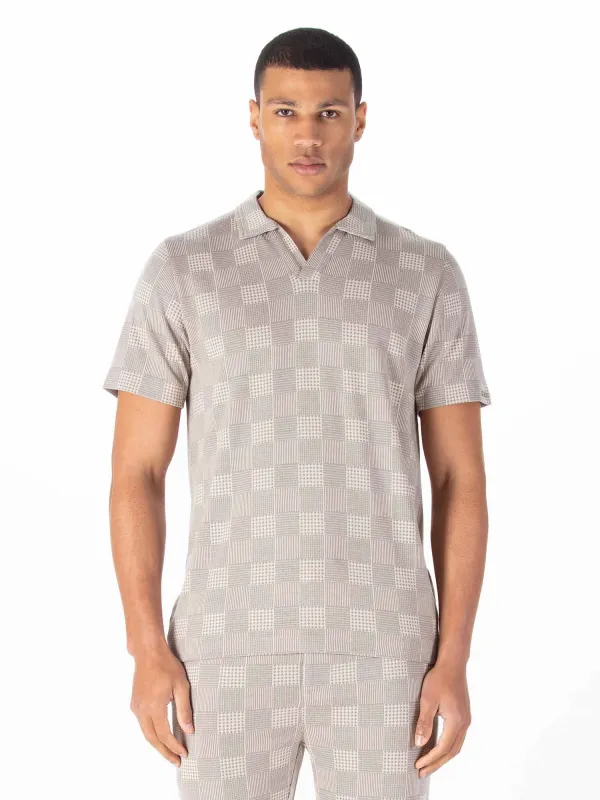 MASAYA BUTTONLESS TEXTURED POLO sold by Luke 1977