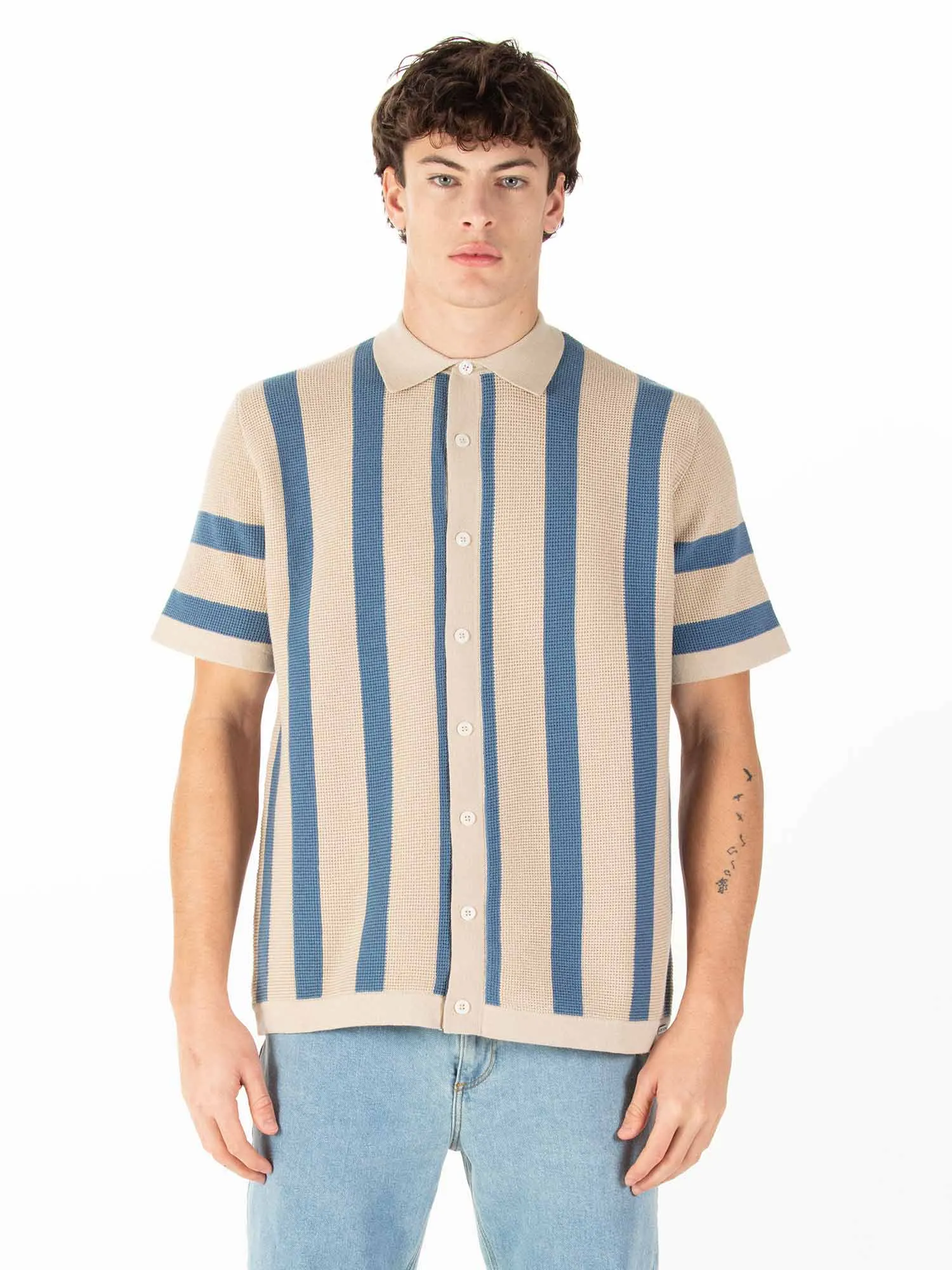 DECK KNITTED POLO sold by Luke 1977