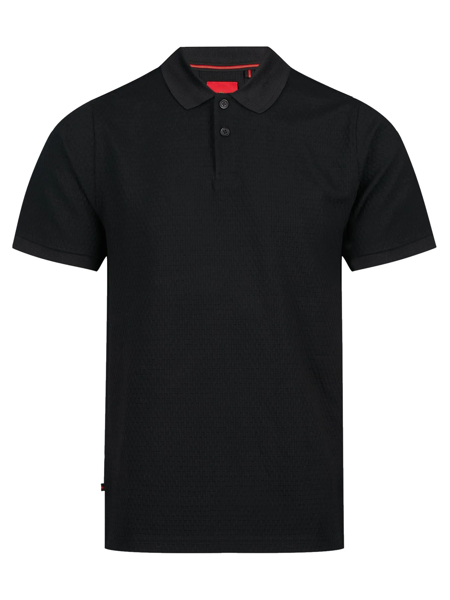 IZALCO WAFFLE JACQUARD TEXTURED POLO sold by Luke 1977 product image thumbnail 2