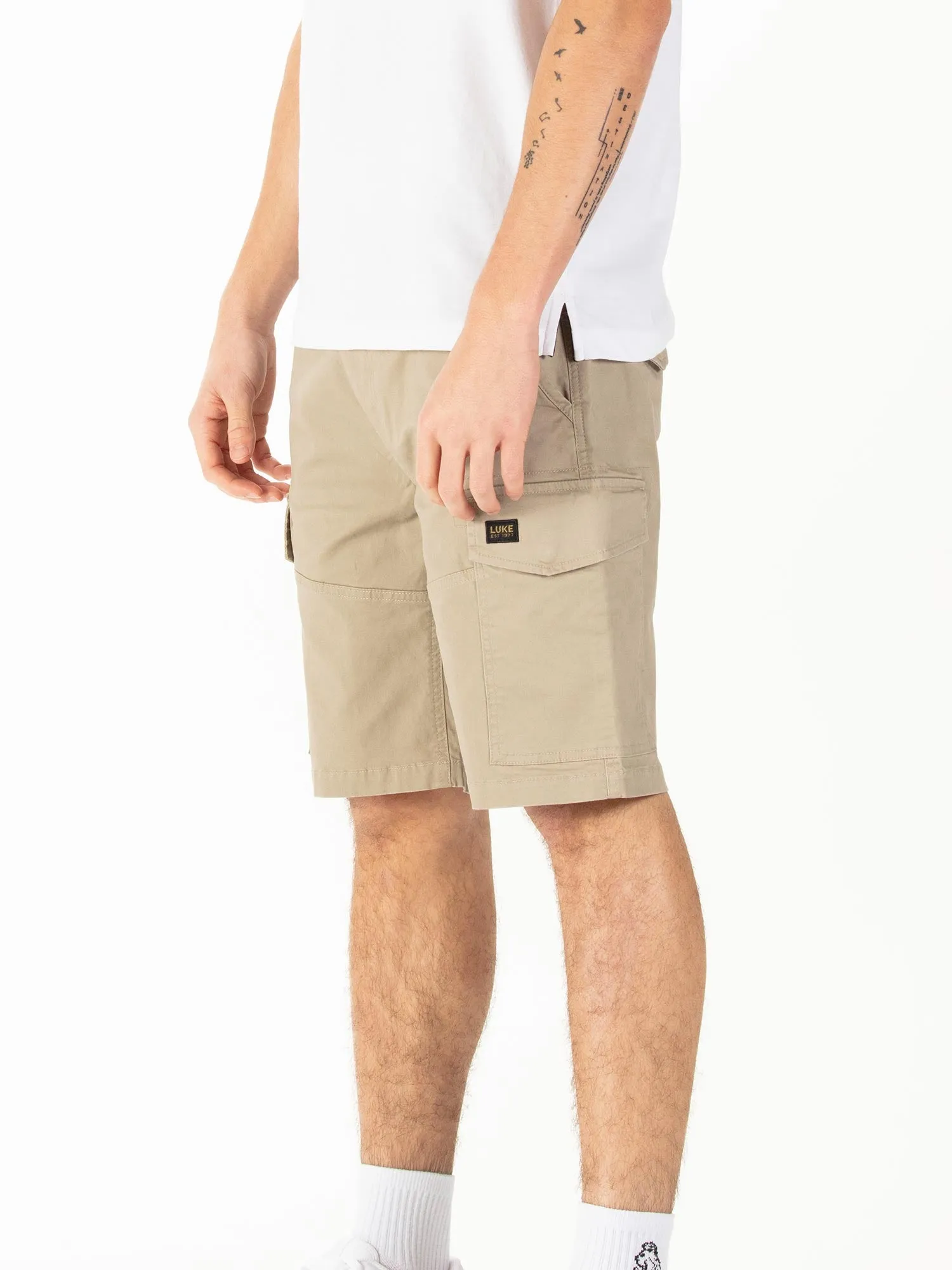 SUEZ CARGO SHORTS sold by Luke 1977