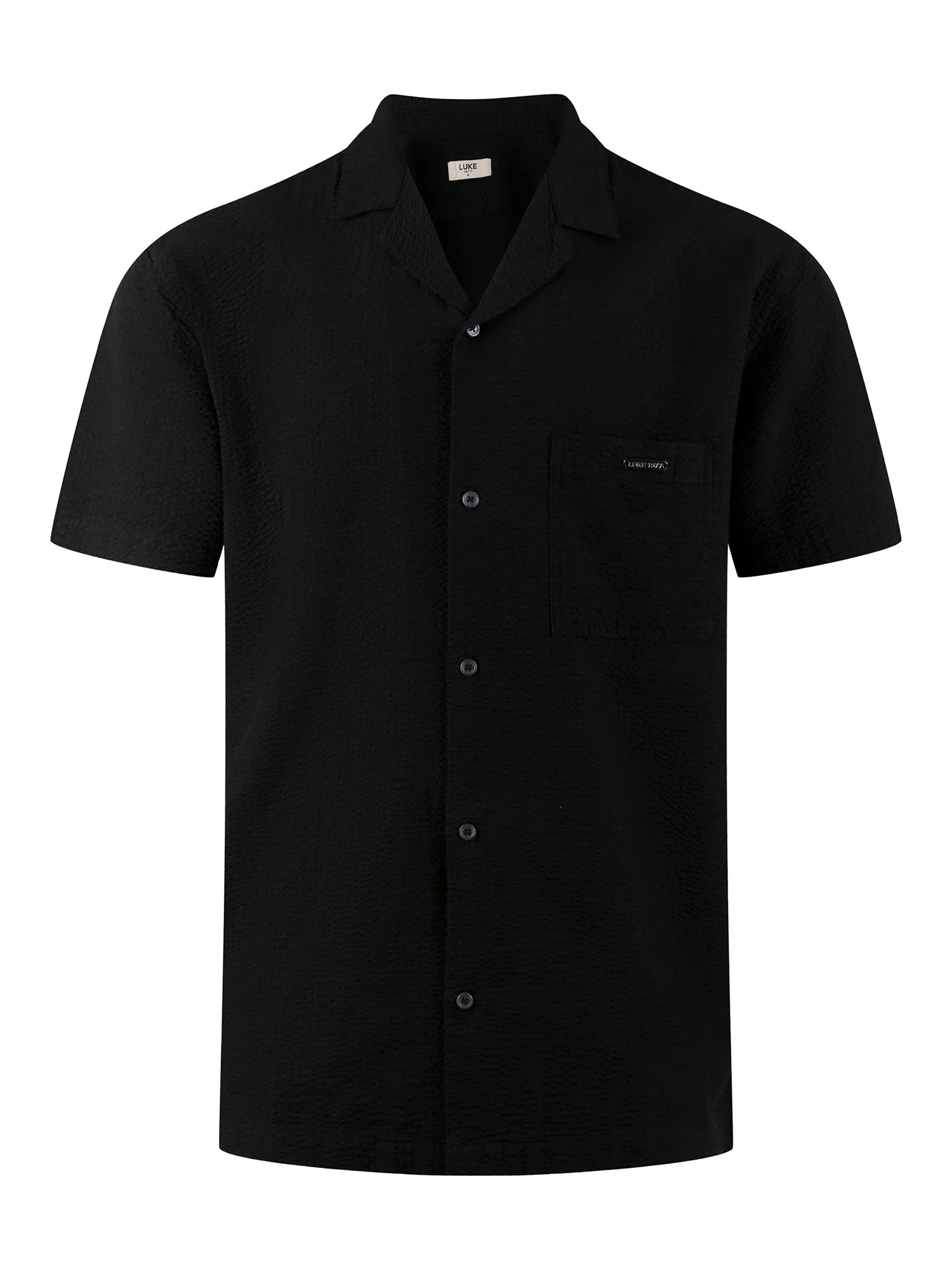 MILLOOK SHORT SLEEVE TEXTURED SHIRT sold by Luke 1977 product image thumbnail 2