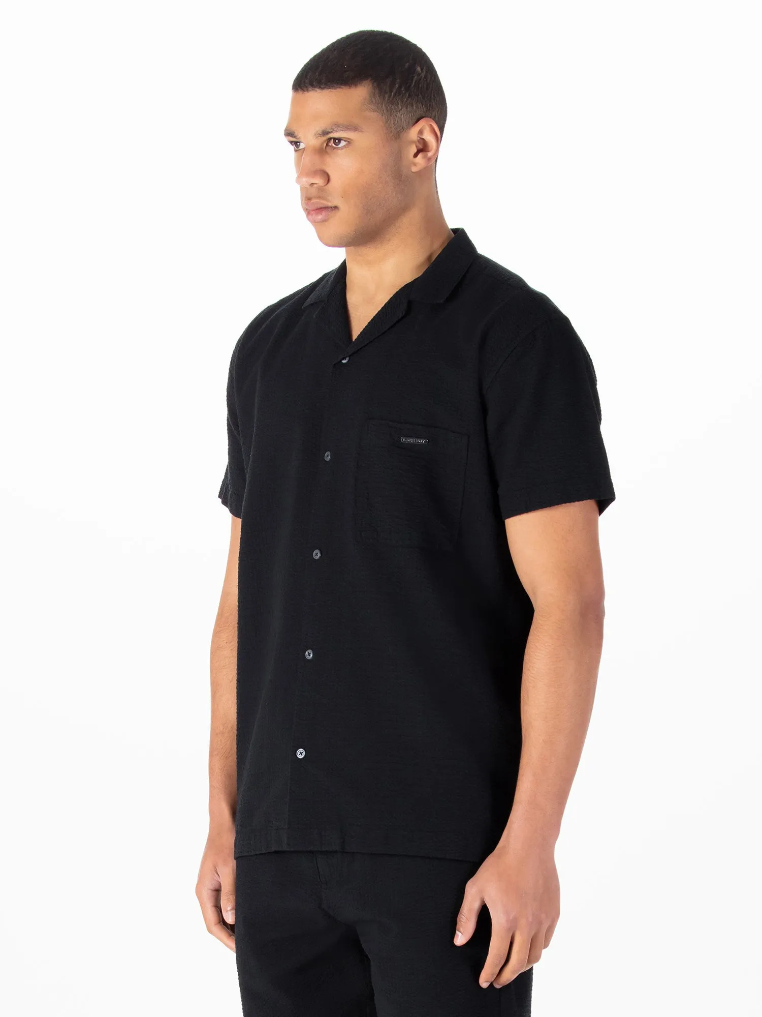 MILLOOK SHORT SLEEVE TEXTURED SHIRT sold by Luke 1977 product image thumbnail 3