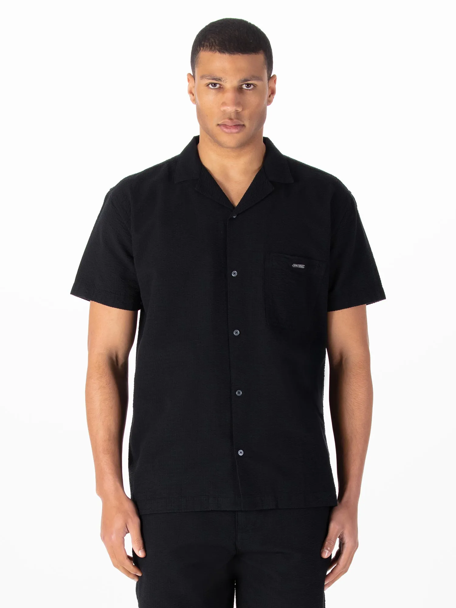 MILLOOK SHORT SLEEVE TEXTURED SHIRT sold by Luke 1977