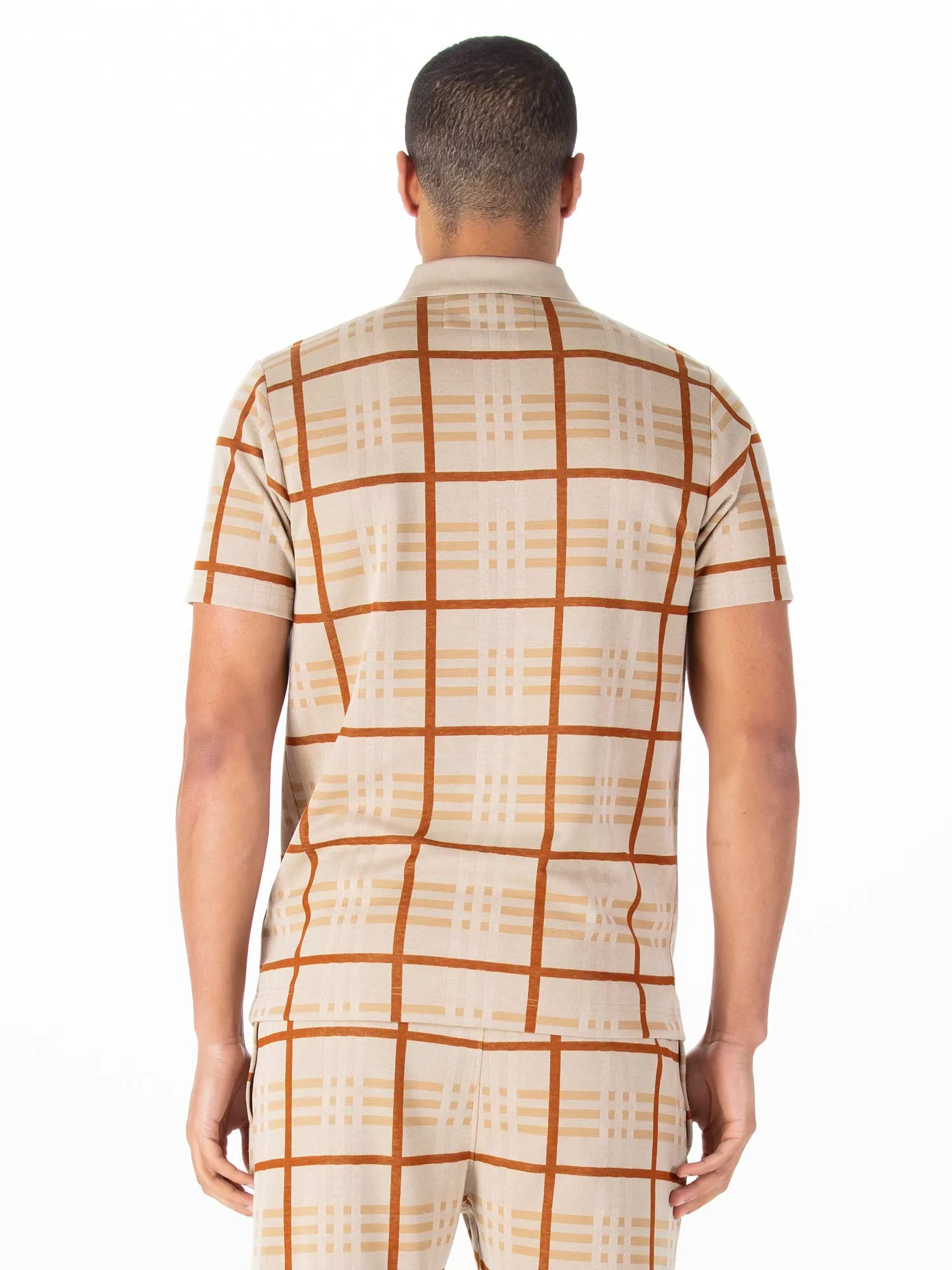 FORT CHECK ZIP POLO sold by Luke 1977 product image thumbnail 4