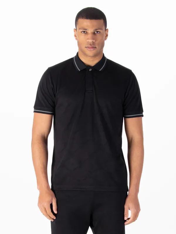 SAXON TEXTURED POLO made by Luke 1977