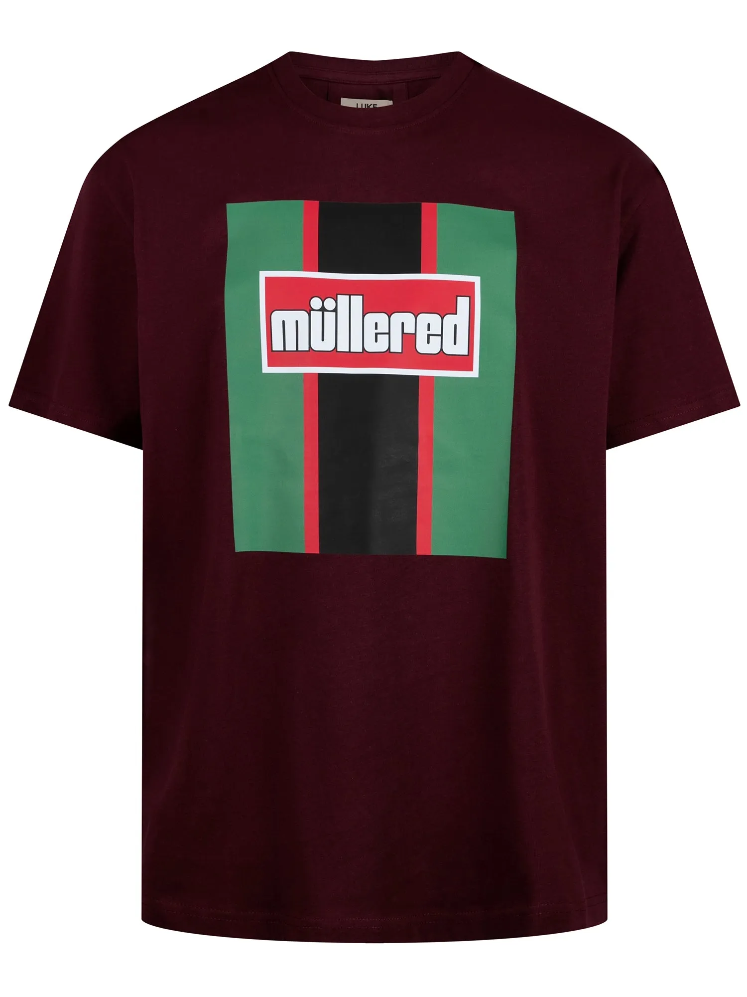 MULLERED BLOCK T-SHIRT sold by Luke 1977