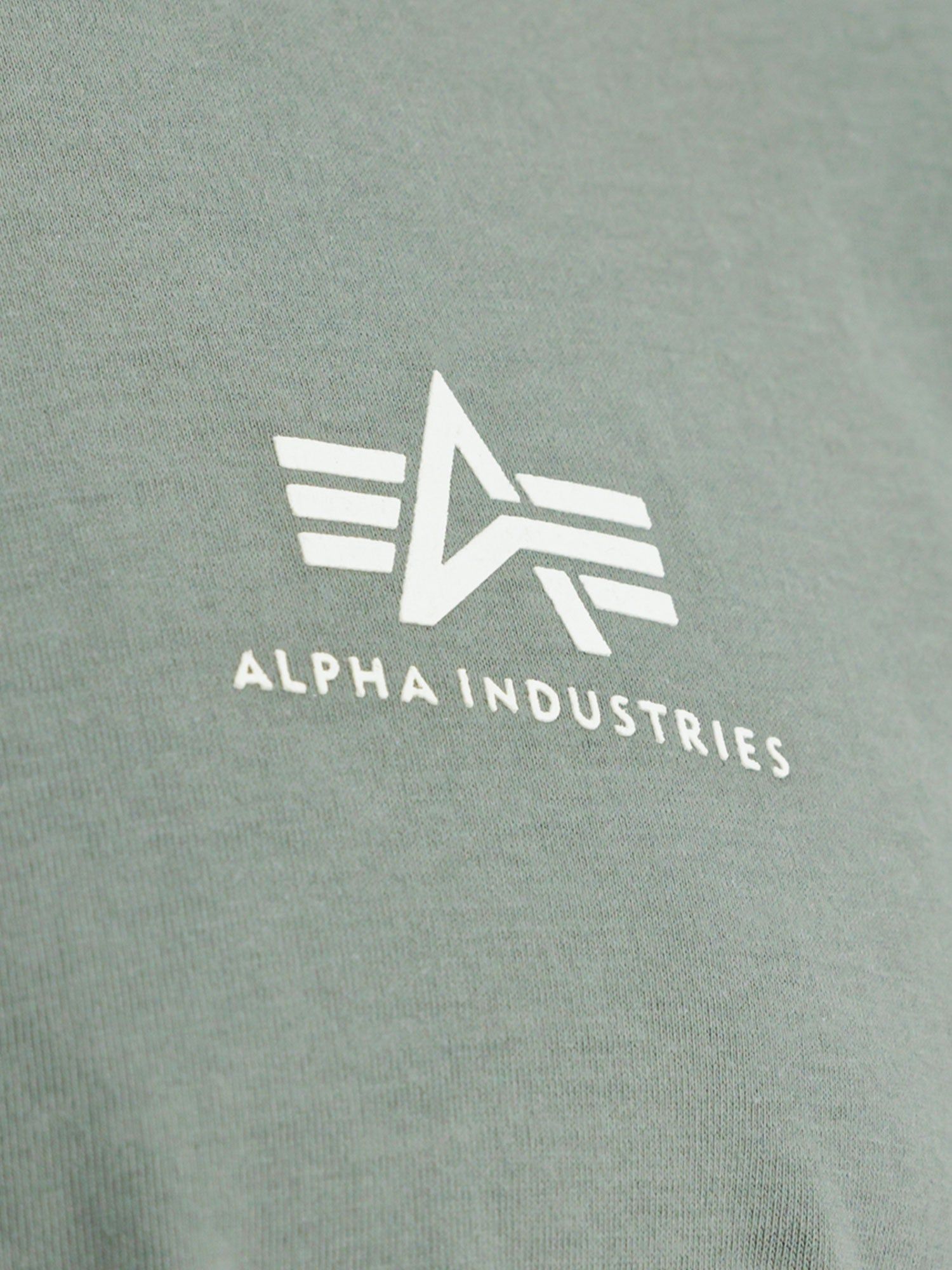 ALPHA INDUSTRIES BASIC T SMALL LOGO T-SHIRT sold by Luke 1977 product image thumbnail 5