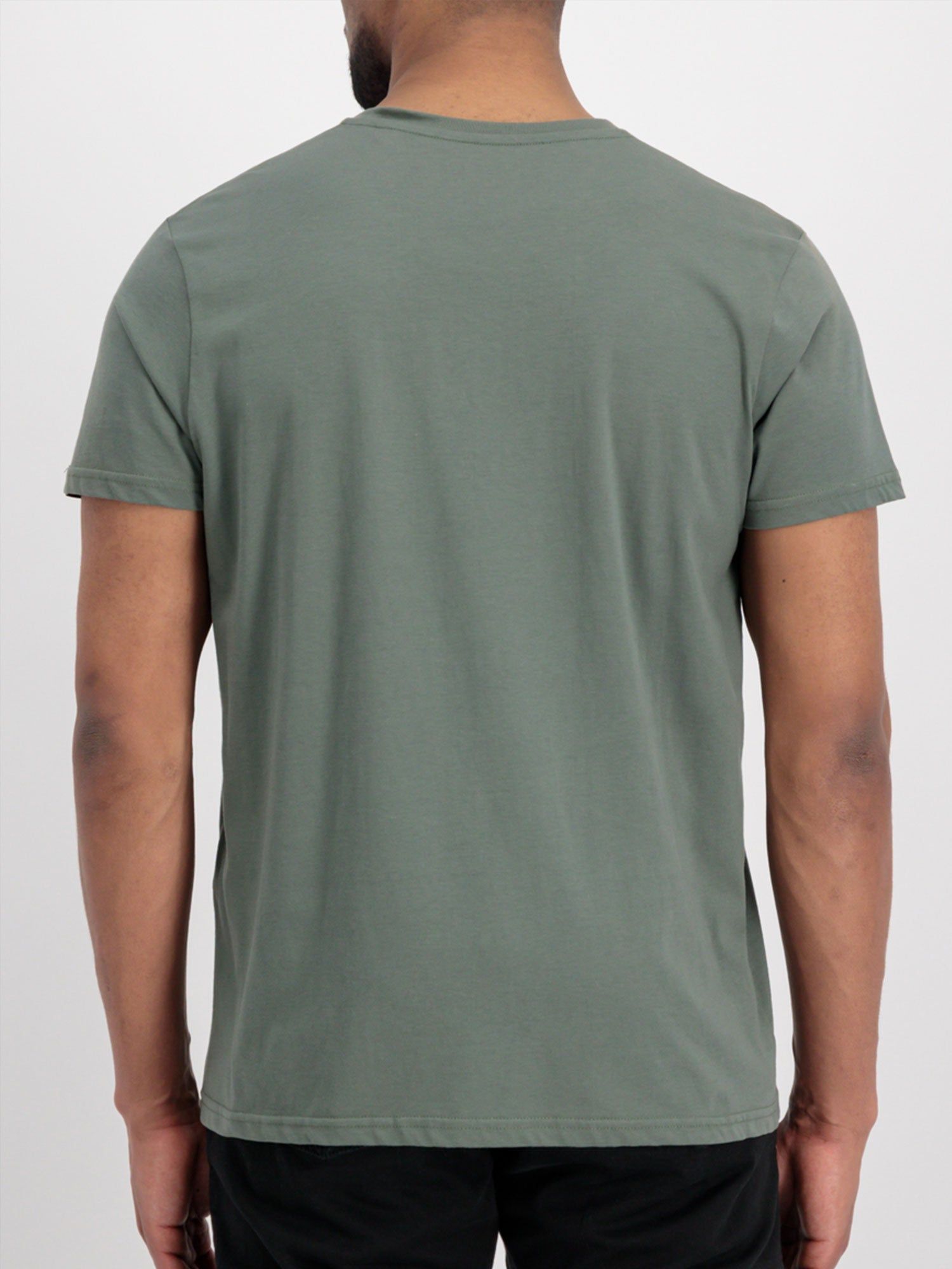 ALPHA INDUSTRIES BASIC T SMALL LOGO T-SHIRT sold by Luke 1977 product image thumbnail 2