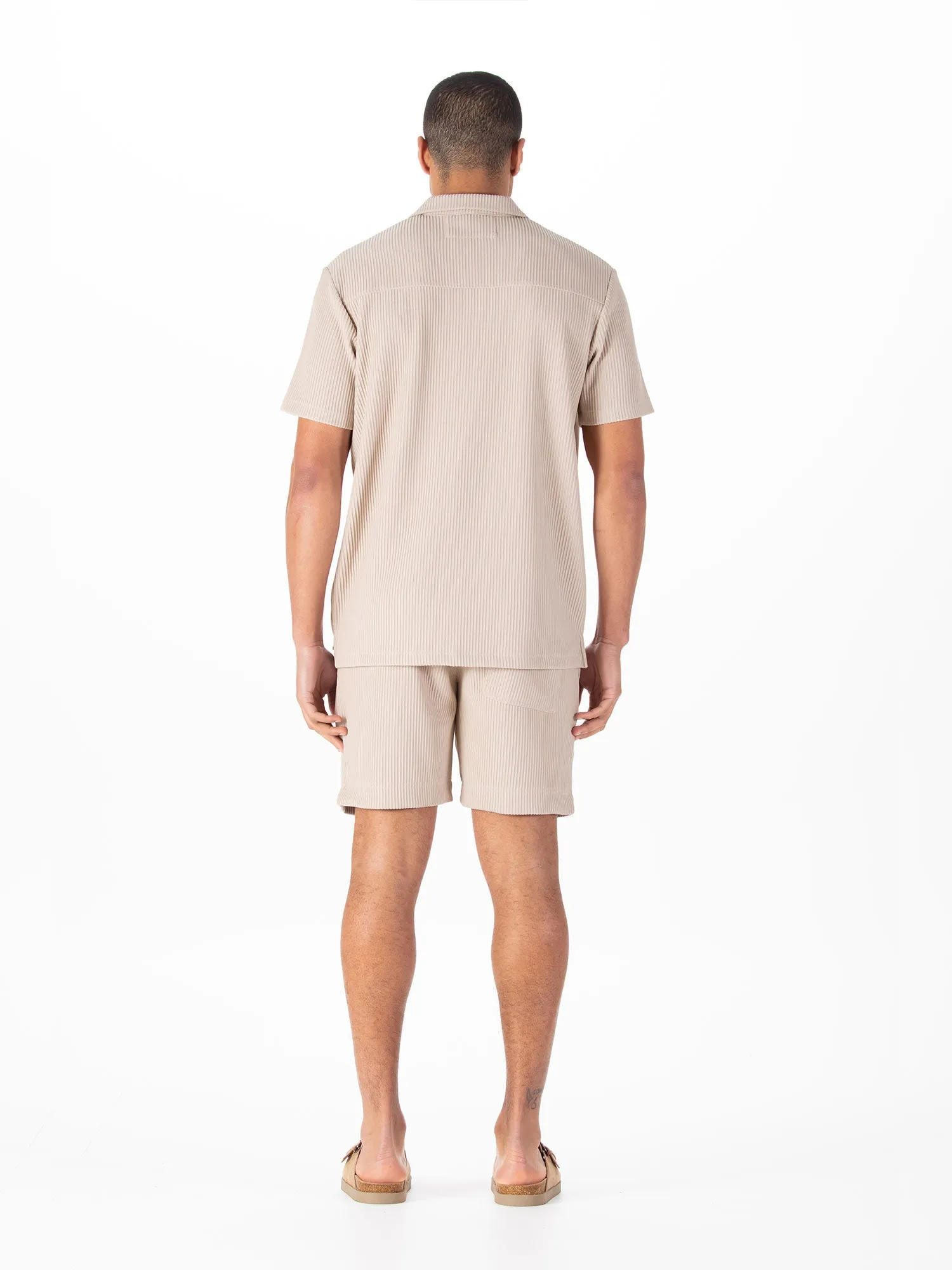 GWITHIAN RIBBED TEXTURED SHORT SET sold by Luke 1977 product image thumbnail 5