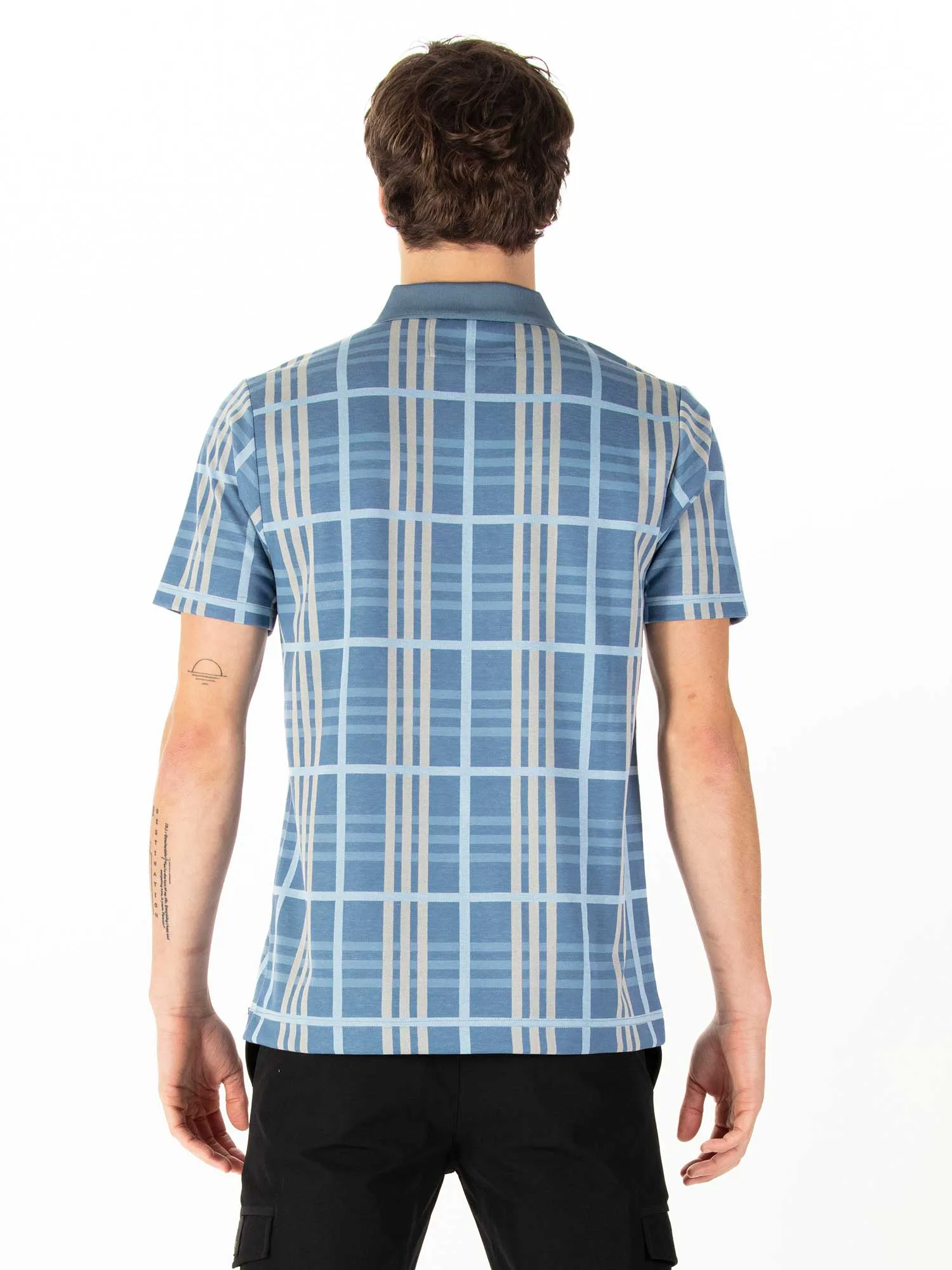 FORT CHECK ZIP POLO sold by Luke 1977 product image thumbnail 5