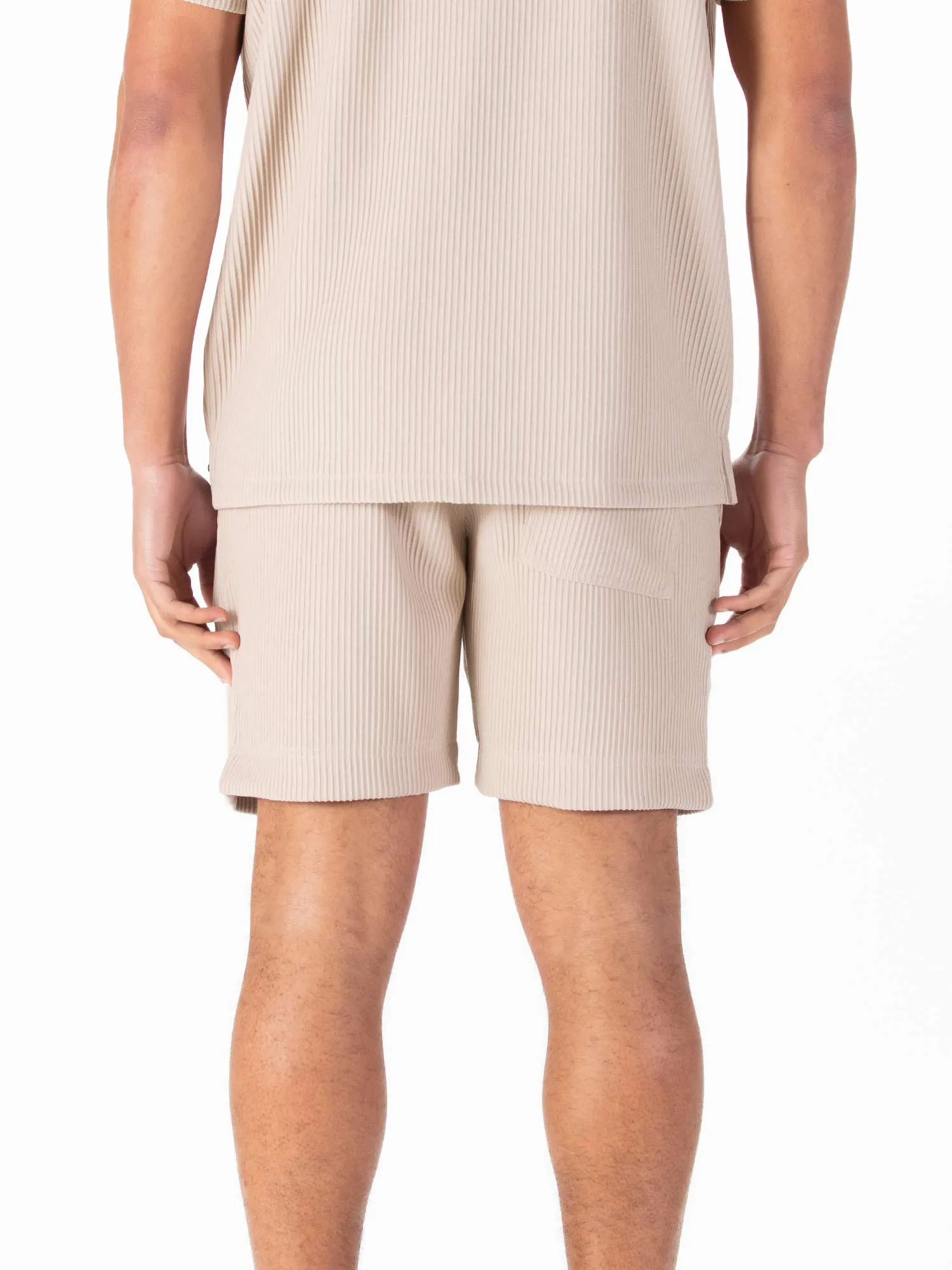 HELSTON RIBBED TEXTURED SHORTS sold by Luke 1977 product image thumbnail 5