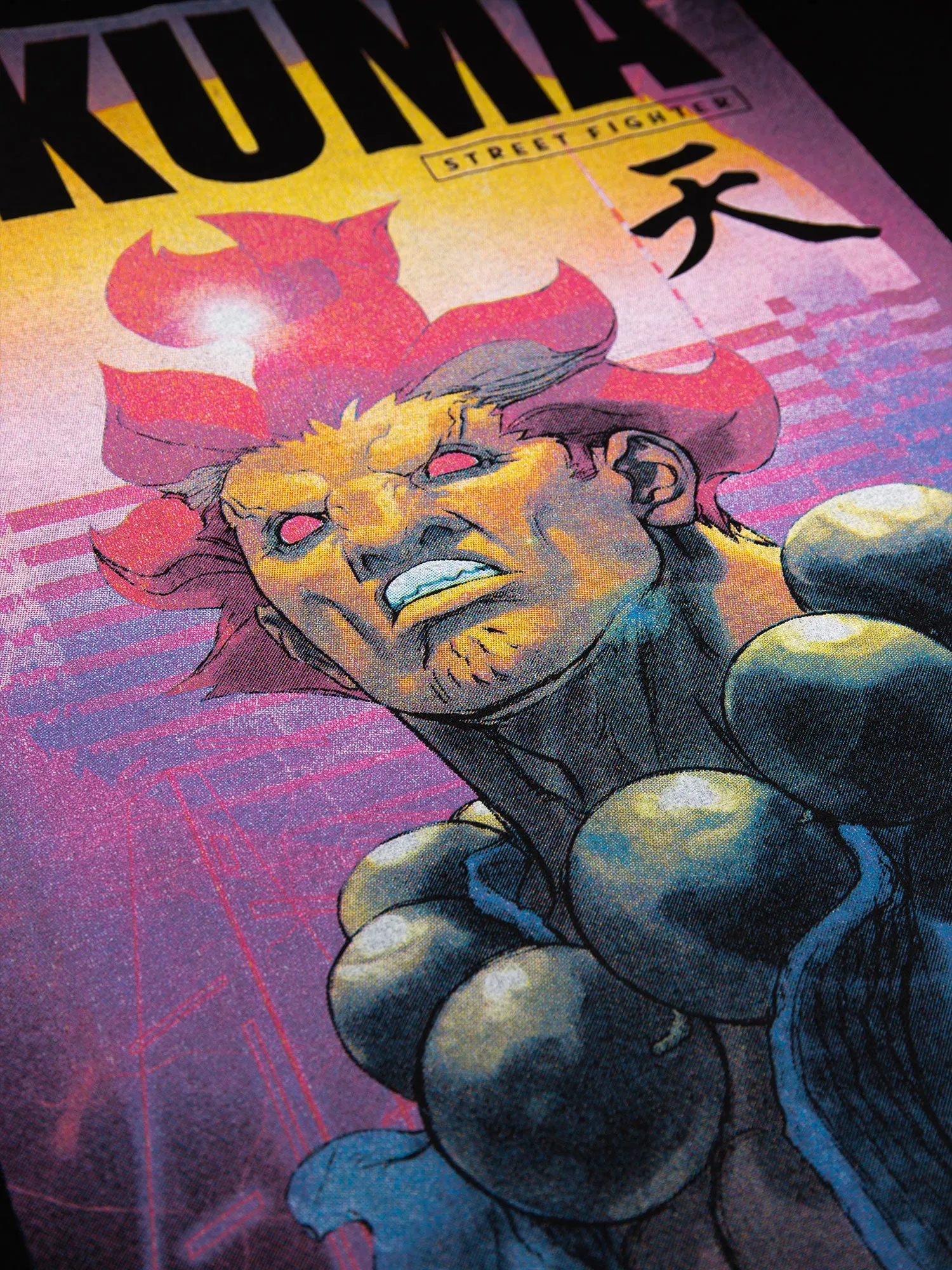 AKUMA STREET FIGHTER T-SHIRT sold by Luke 1977 product image thumbnail 4
