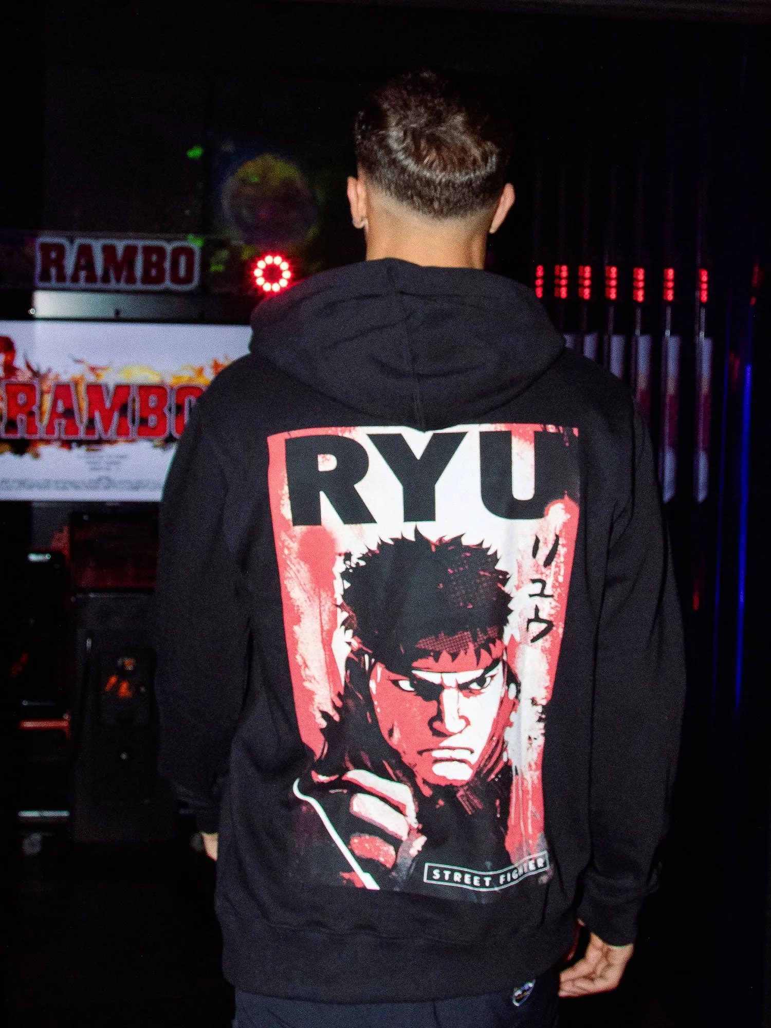 RYU STREET FIGHTER HOODIE sold by Luke 1977 product image thumbnail 2