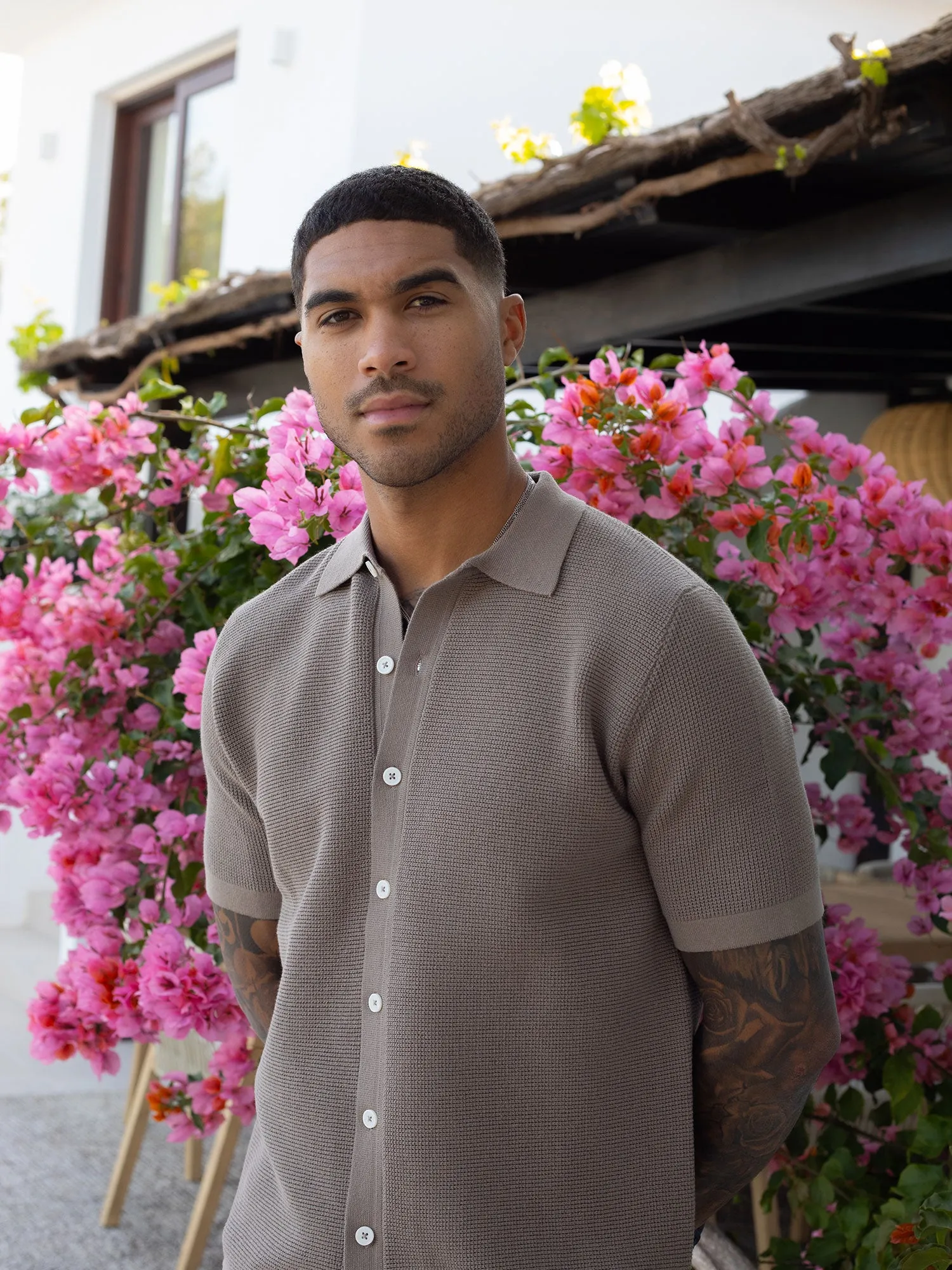 DECK KNITTED POLO sold by Luke 1977